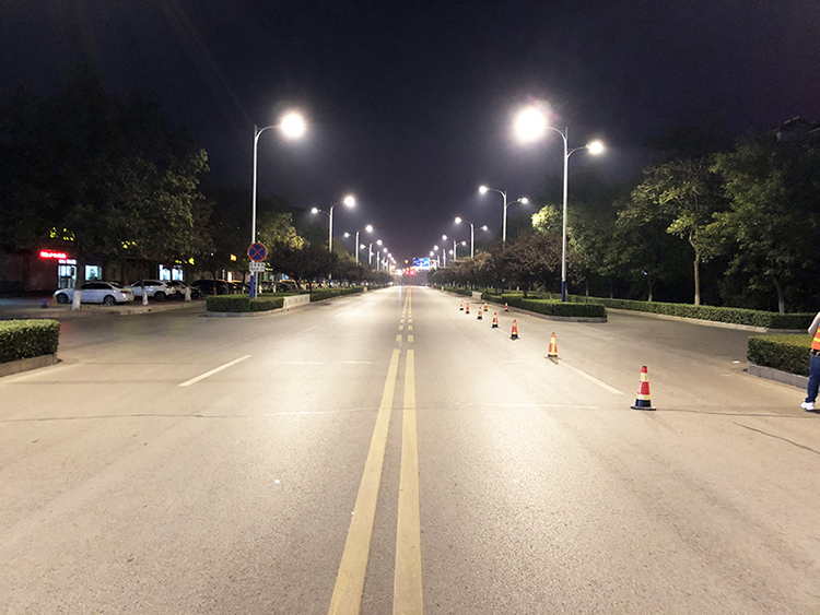 桓臺縣漁洋街、中心大街路燈節(jié)能改造工程